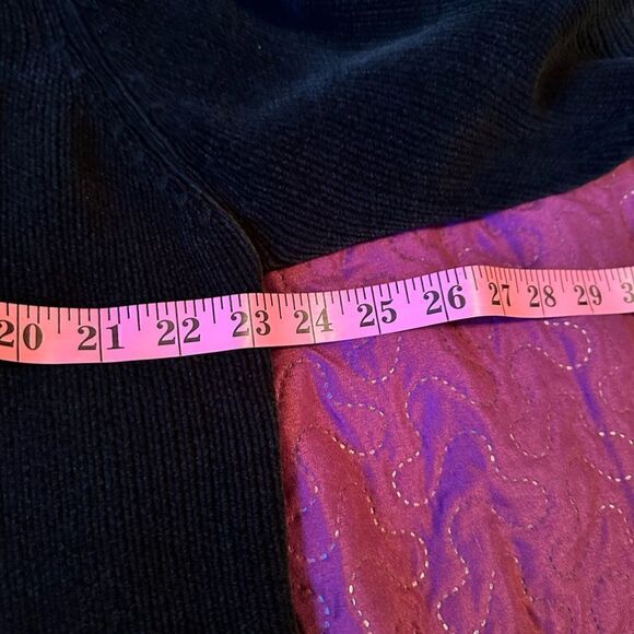 Vintage 90s Ralph Lauren, Med petite double breasted, sweater blazer cardigan - Picture 9 of 9